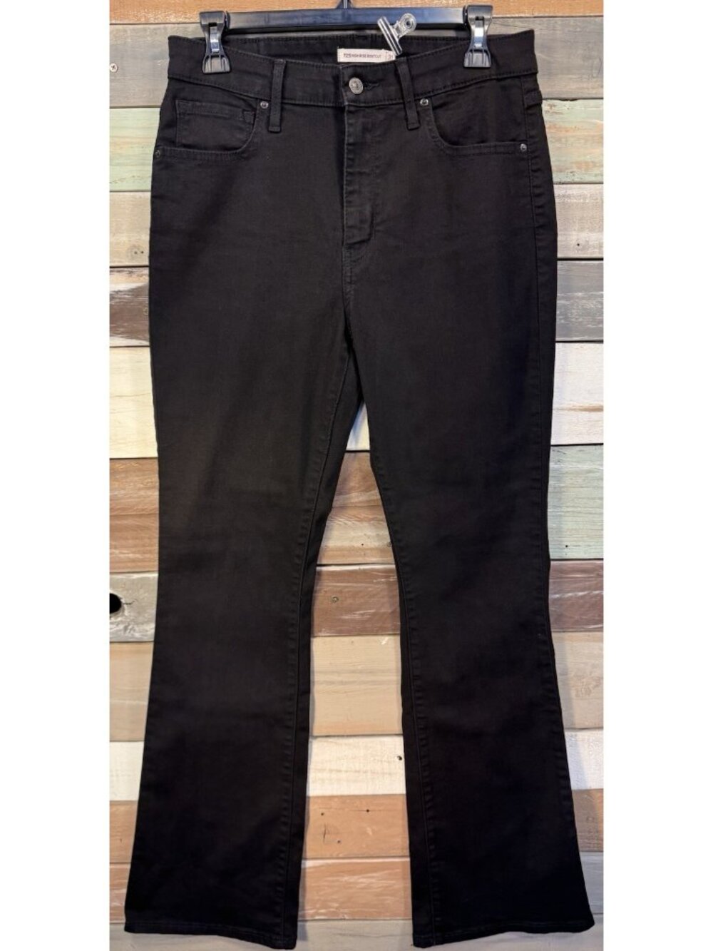 LEVI'S STRAUSS & CO Women Black High Rise BOOTCUT Jeans Size W31 L30